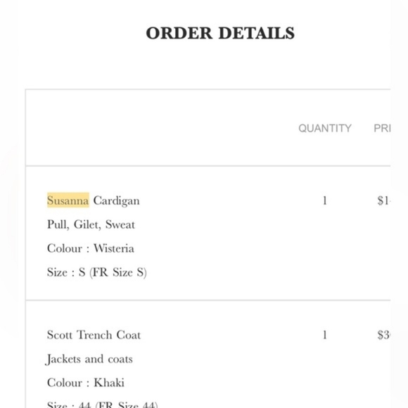 Sezane Susanna Cardigan - Picture 2 of 6